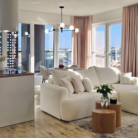 Urban Apartments Luxury Skyline Sokolska Towers 30A, 2 Free Garages, Gym & Sauna, Self Check-In Katowice Buitenkant foto
