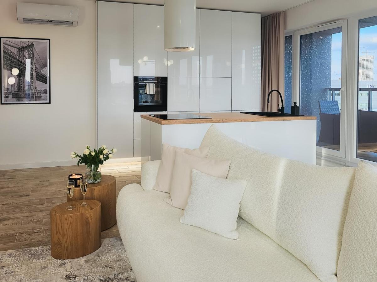 Urban Apartments Luxury Skyline Sokolska Towers 30A, 2 Free Garages, Gym & Sauna, Self Check-In Katowice Buitenkant foto